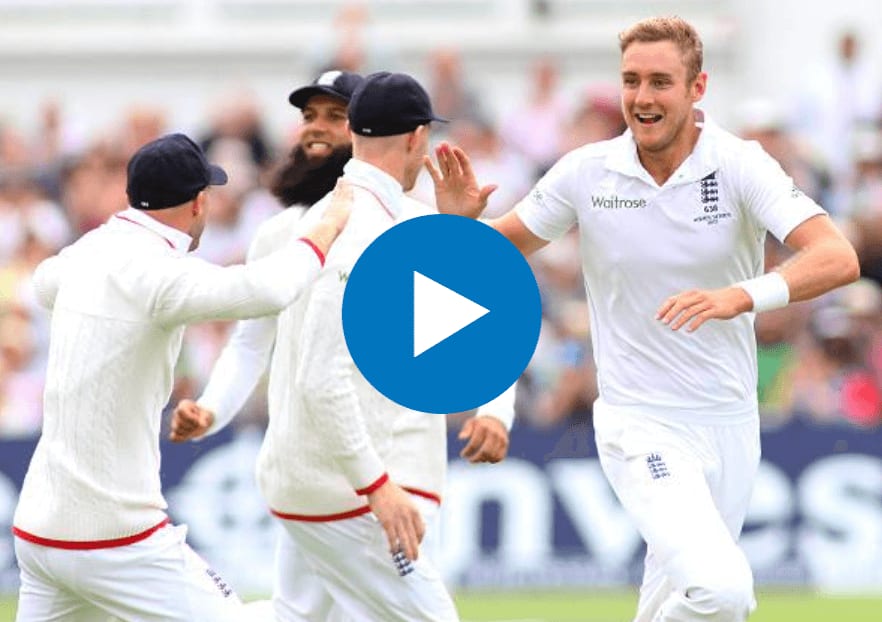 [Watch] Relive Stuart Broad's Iconic Spell Of 8/15 vs Australia in Ashes 2015